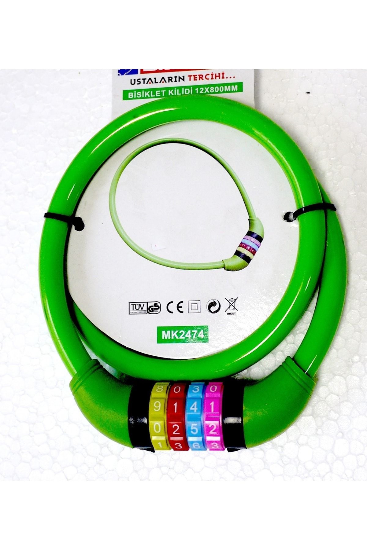 flido-Cycling Engine Lock with Thick Combination - Sturdy Construction Unbreakable Unopenable 2