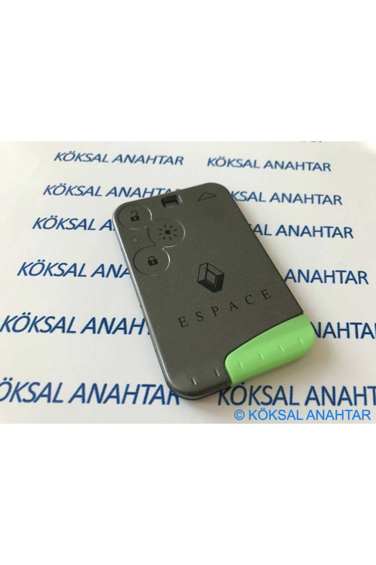 Köksal Anahtar-Renault Espace 3-Key Original Control Box Compatible 2