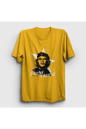 Unisex Sarı Libertad O Muerte Che Guevara T-shirt 315578tt