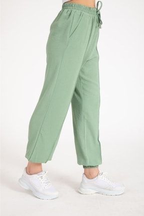 Şalvar Pantolon Mint Yeşili AY-3652