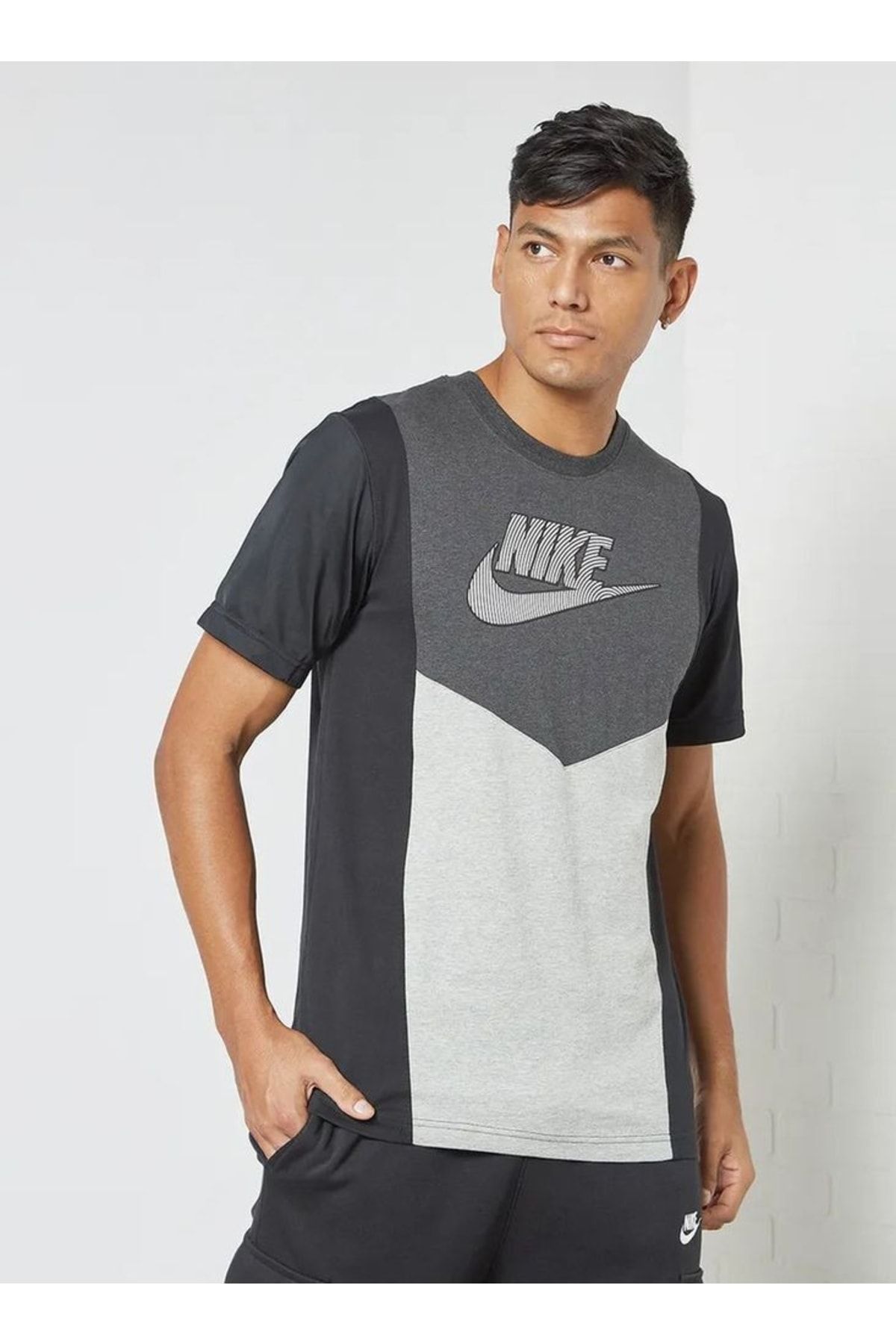 Nike Nsw Hybrid T-shirt Olive -dj5076-032 - Trendyol
