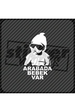 Arabada Bebek Var Sticker BABY0003