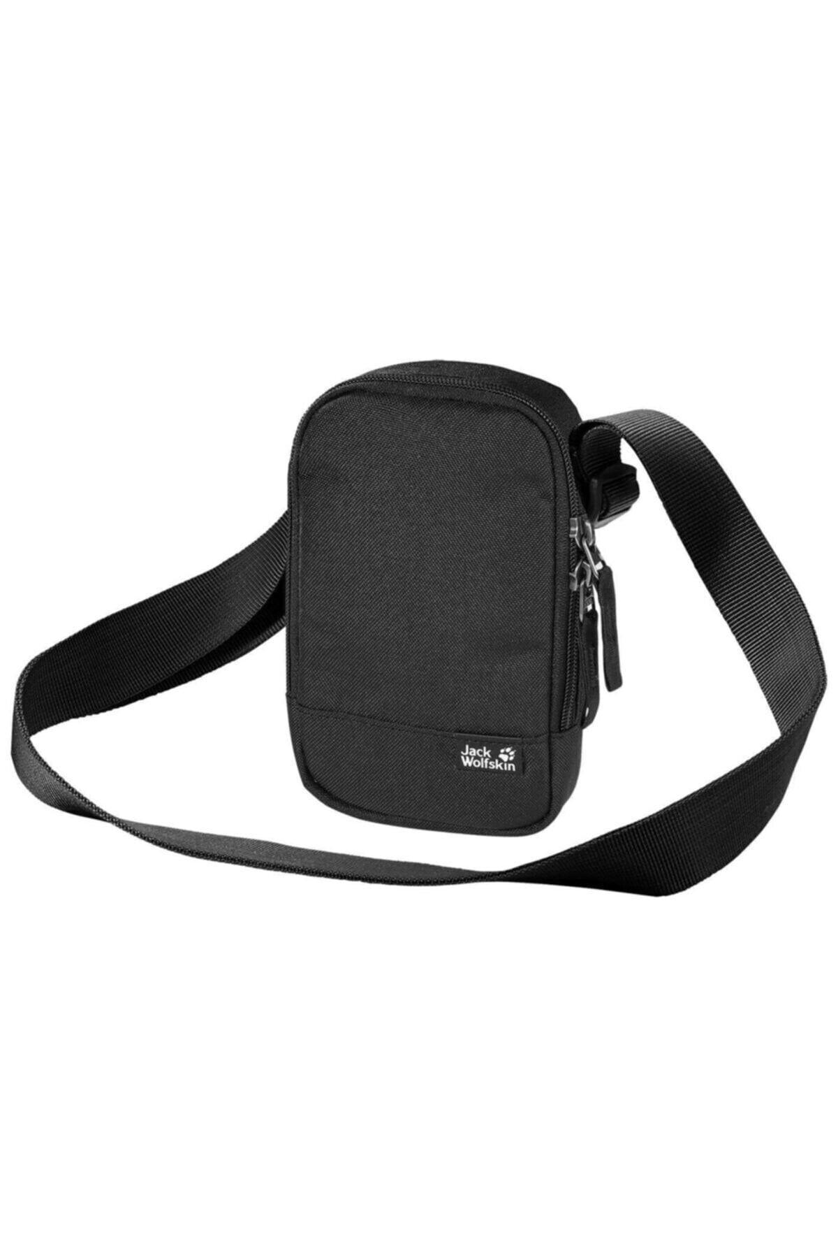 Jack Wolfskin Unisex Black Secretary Shoulder Bag