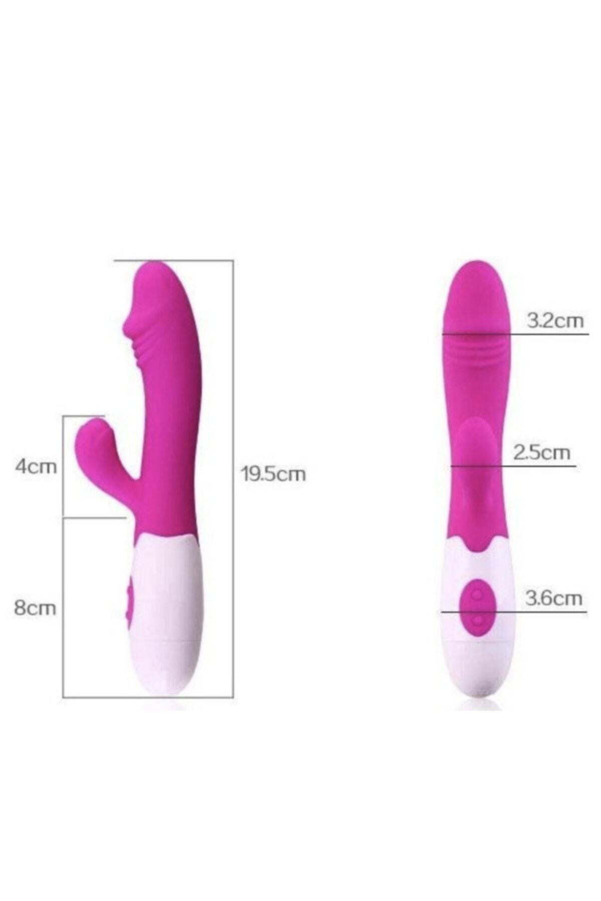 Rabbit Darbeli Dildo Titreşimli Vibratör