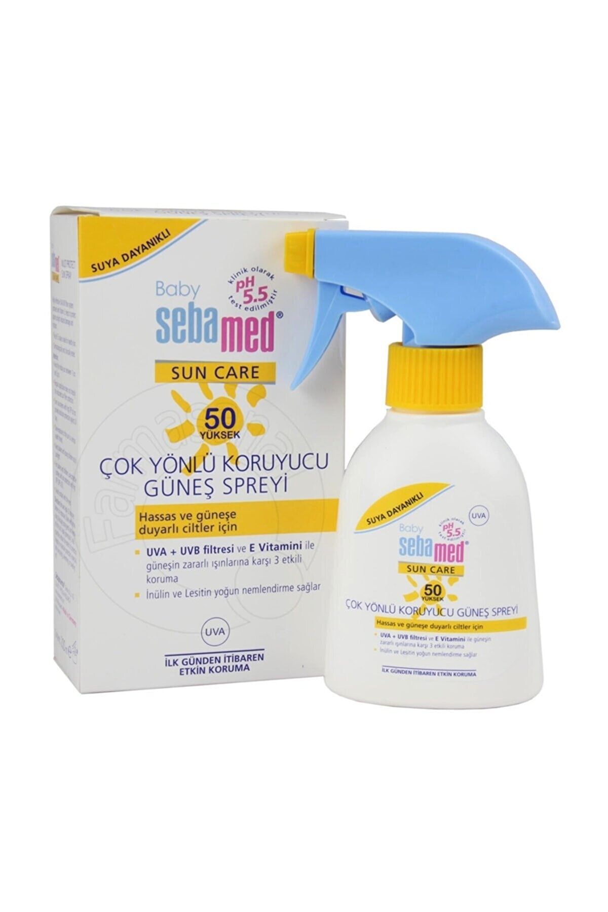 Sebamed Baby Sun Care Spf+50 Çok Yönlü Koruyucu Güneş Spreyi fotoğrafı 2 (önizleme)