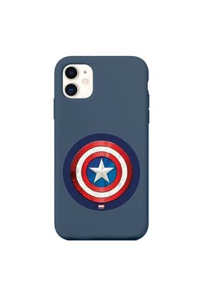 Iphone 11 Uyumlu Marvel & Dc Captain America Baskılı Lansman Telefon Kılıfı iphone11m4