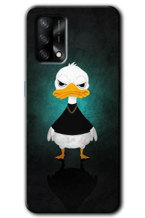 A74 Kılıf Hd Desen Baskılı Arka Kapak + Temperli Cam - Angry Duck bera-Oppo A74-cm-op-9