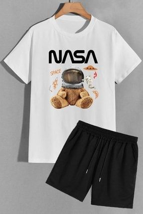Nasa Şort T-shirt Eşofman Takımı NASABEAR