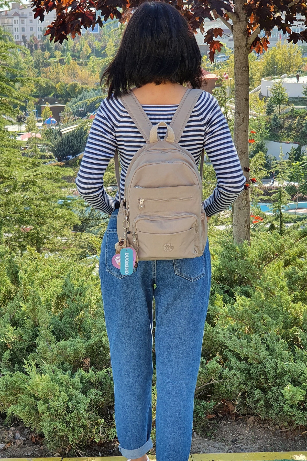 کوله پشتی زنانه بژ NEMO GROUP | NEMOGROUP259 اورجینال - تصویر 2