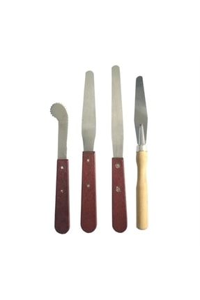 Spatül Palet Bıçağı Seti 4 Parça (spatula) atspbs4p