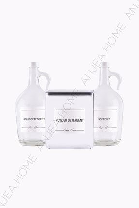 3'lü Banyo Düzenleyici Set ( Lıquıd Detergent & Powder Detergent & Softener ) ANJEA000199