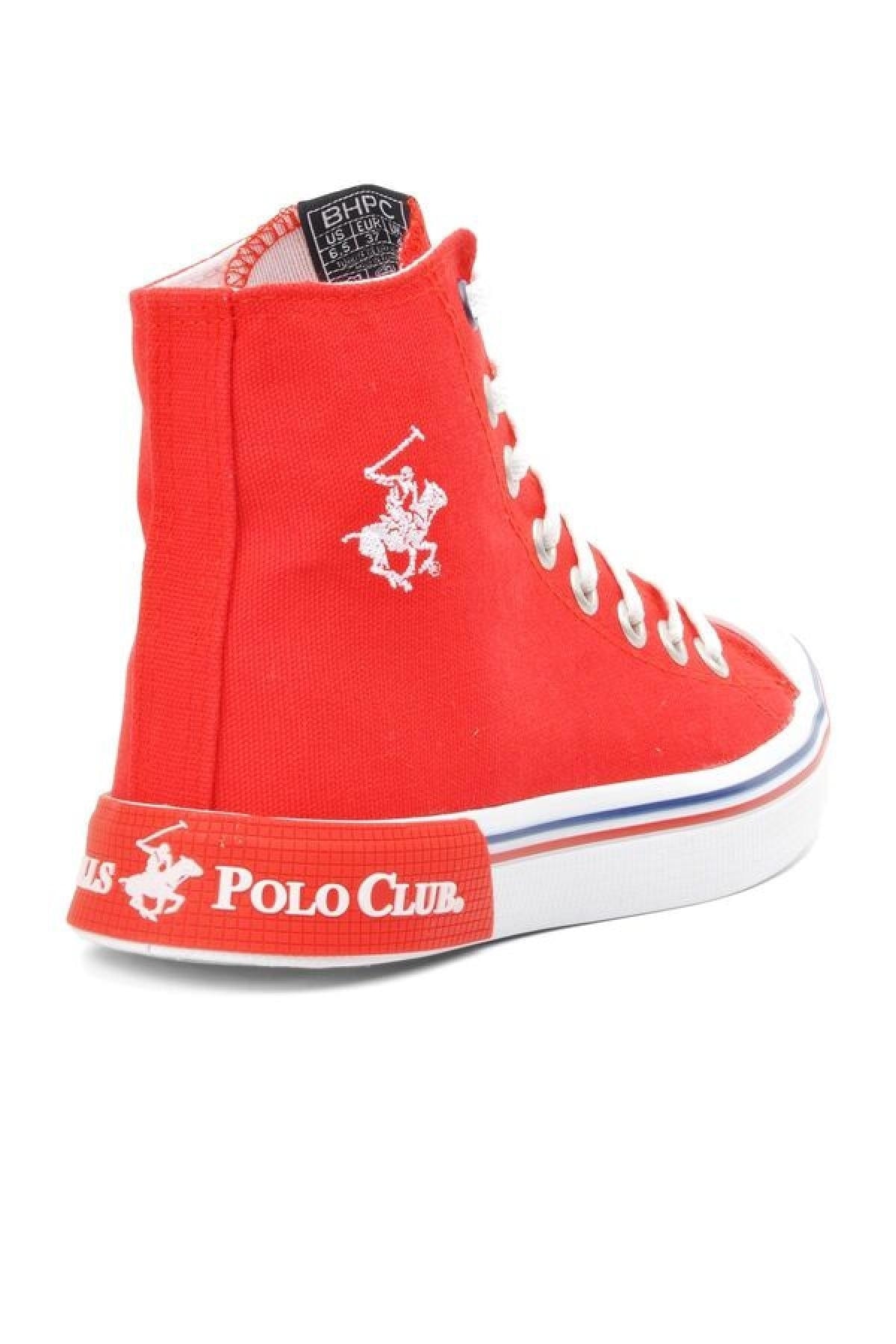 Castillo Kırmızı Kadın Bilek Boy Sneaker Kırmızı