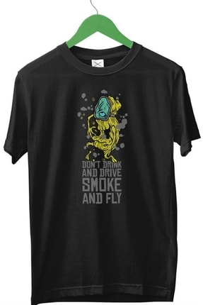 تصویر از Unisex T-shirt %100 Pamuklu Stoned Mınıon Baskılı Tshirt