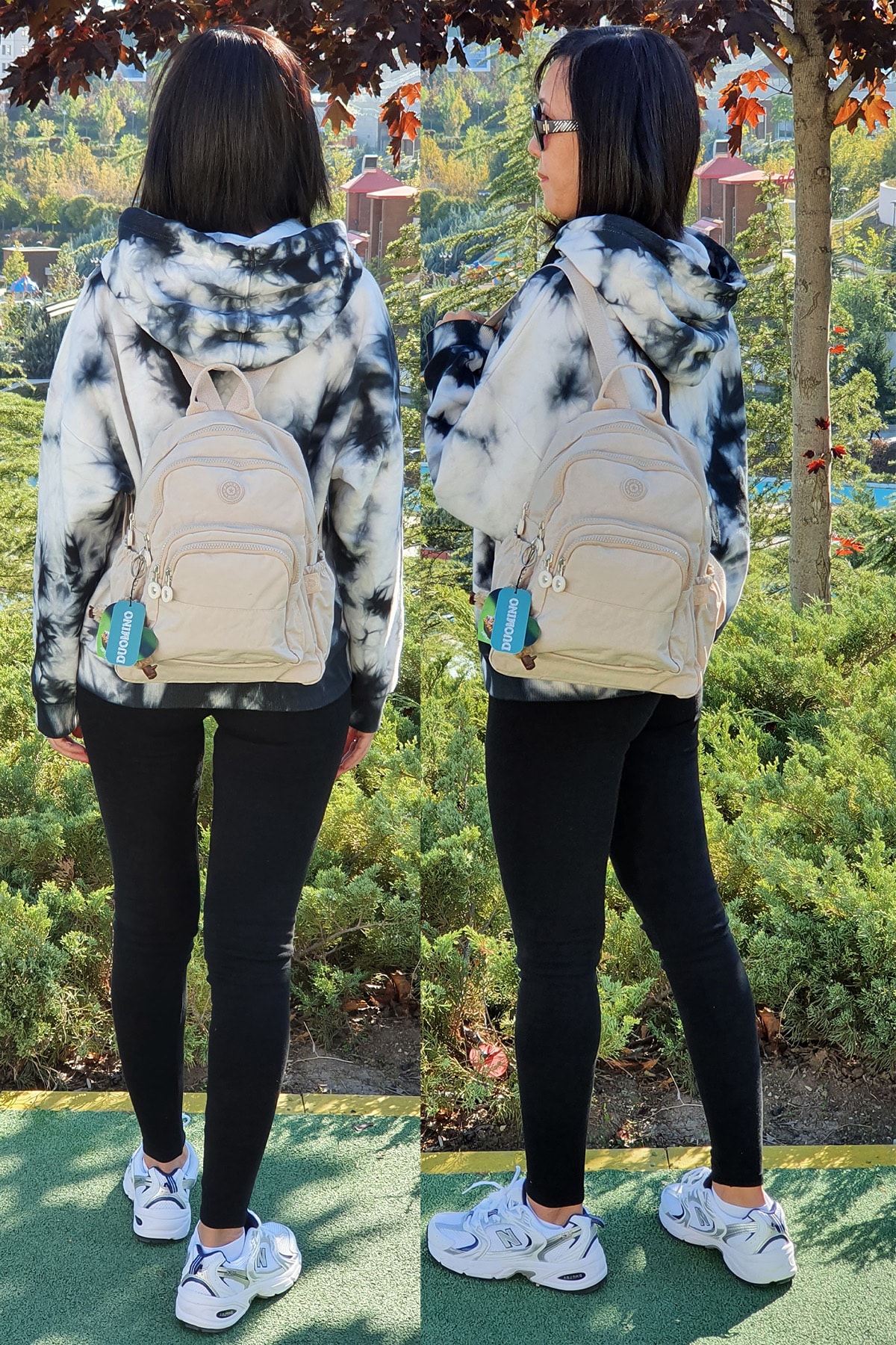 کوله پشتی زنانه بژ NEMO GROUP | nemobags251klinkırfcmegastoregroup اورجینال - تصویر 3