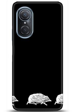 Huawei Nova 9 Se Kılıf Hd Baskılı Kılıf - Hedgehogs + Temperli Ekran Koruyucu amhu-nova-9-se-v-138-cm