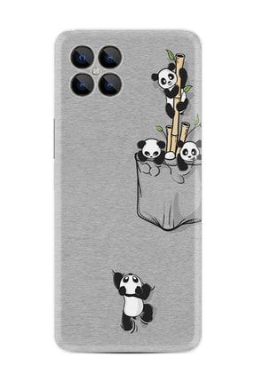 X600 Kılıf Silikon Desen Özel Seri Pandalar 1798 X6001x7t17