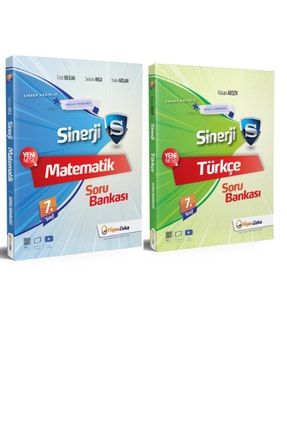 7.sınıf Sinerji Matematik+türkçe Sinerji Soru Bankası Set süperfiyat501201