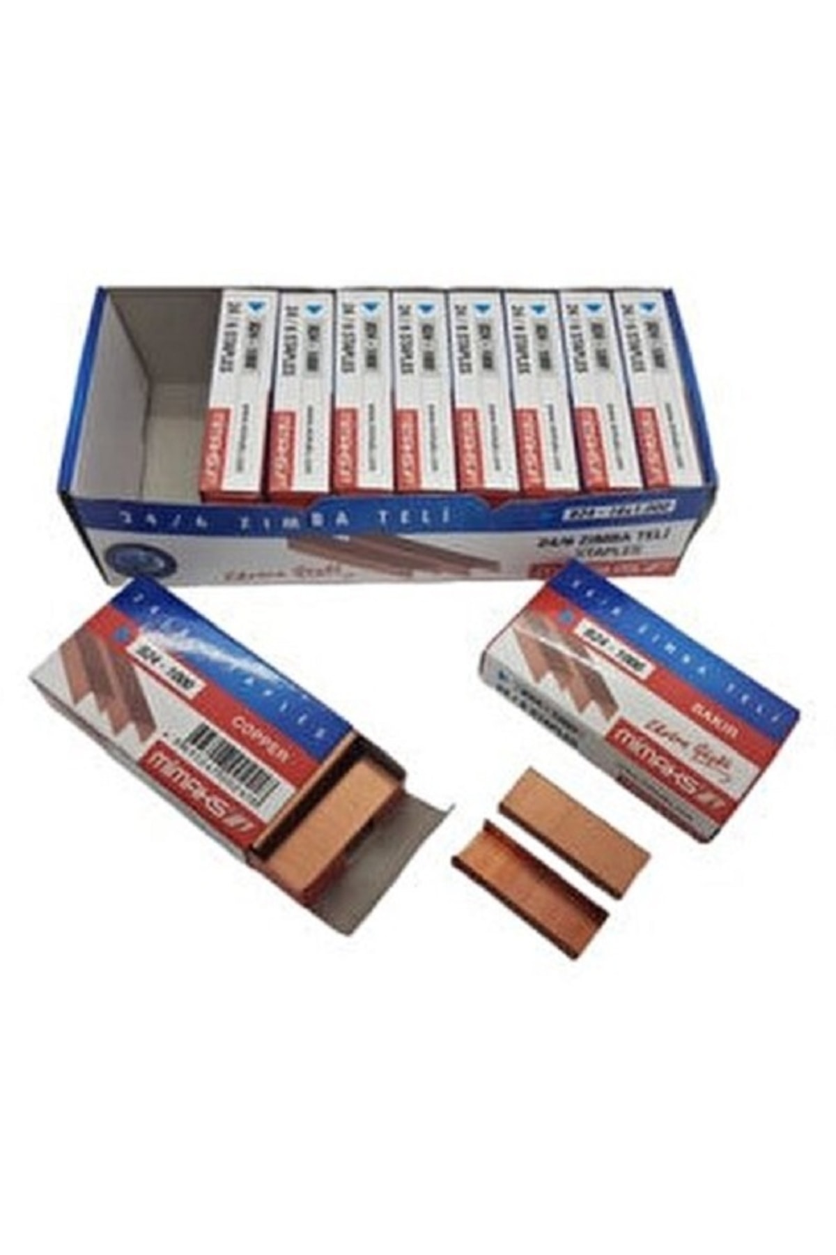 Mimaks Zımba Teli Süper Bakır No:10 (10 Lu 1 Paket)