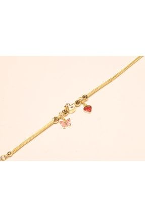 Altın Charm Çocuk Künyesi 8CK-001