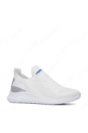 Beyaz Shoes Günlük Unisex Sneaker Nefes Alabilen Hafif Yürüyüş Bağcıksız Esnek Spor Ayakkabı FERROSSA