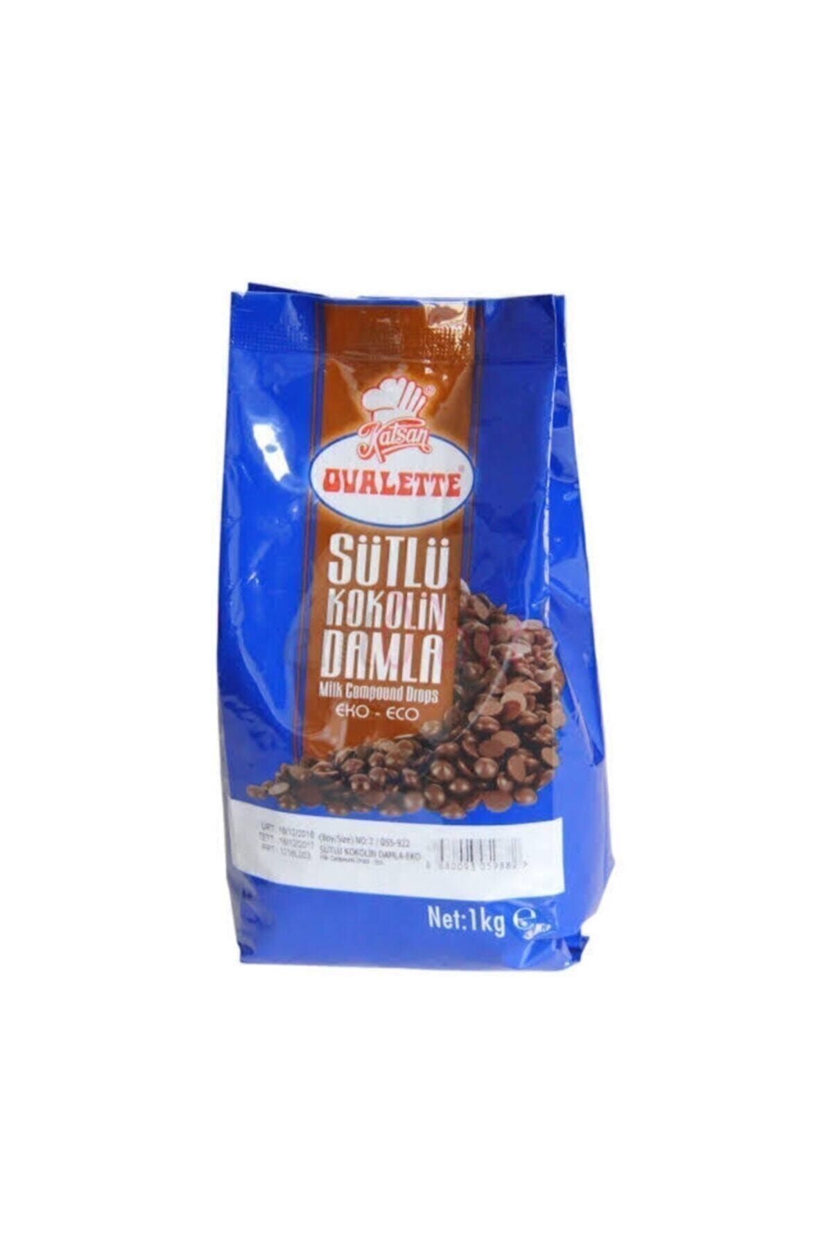ovalette Sütlü Kokolin Damla Çikolata 1 kg