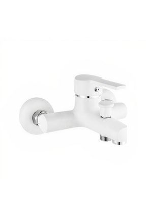 On2 Armatür Beyaz Banyo Bataryası | 40'lık | Pirinç | Modern Ve Şık Tasarım TGA-ON2-BBB