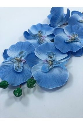 Mavi Yapay Orkide Çiçeği BRIDEYAPAY-1099