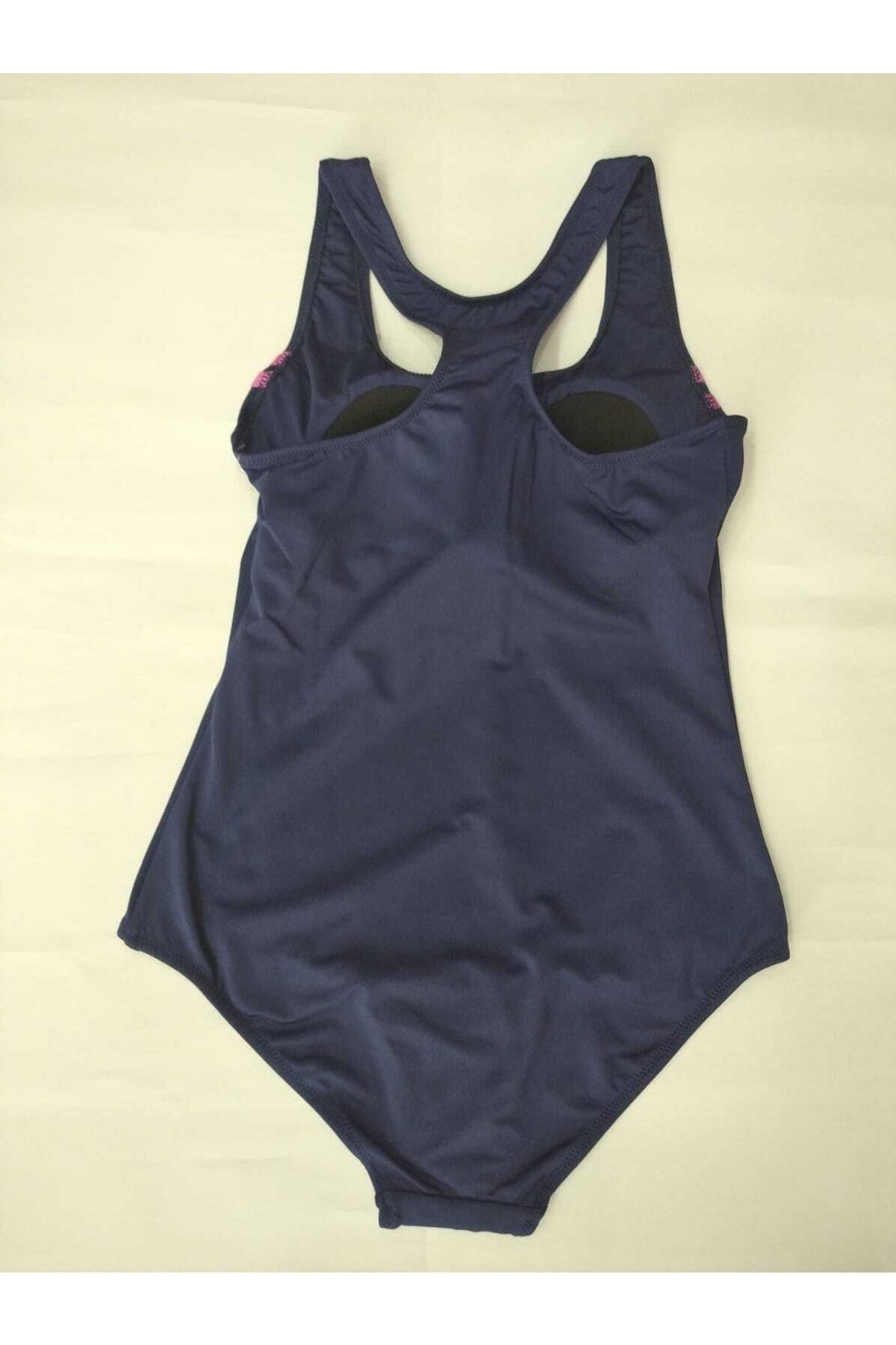 My o Swimsuit Dark blue Striped Trendyol