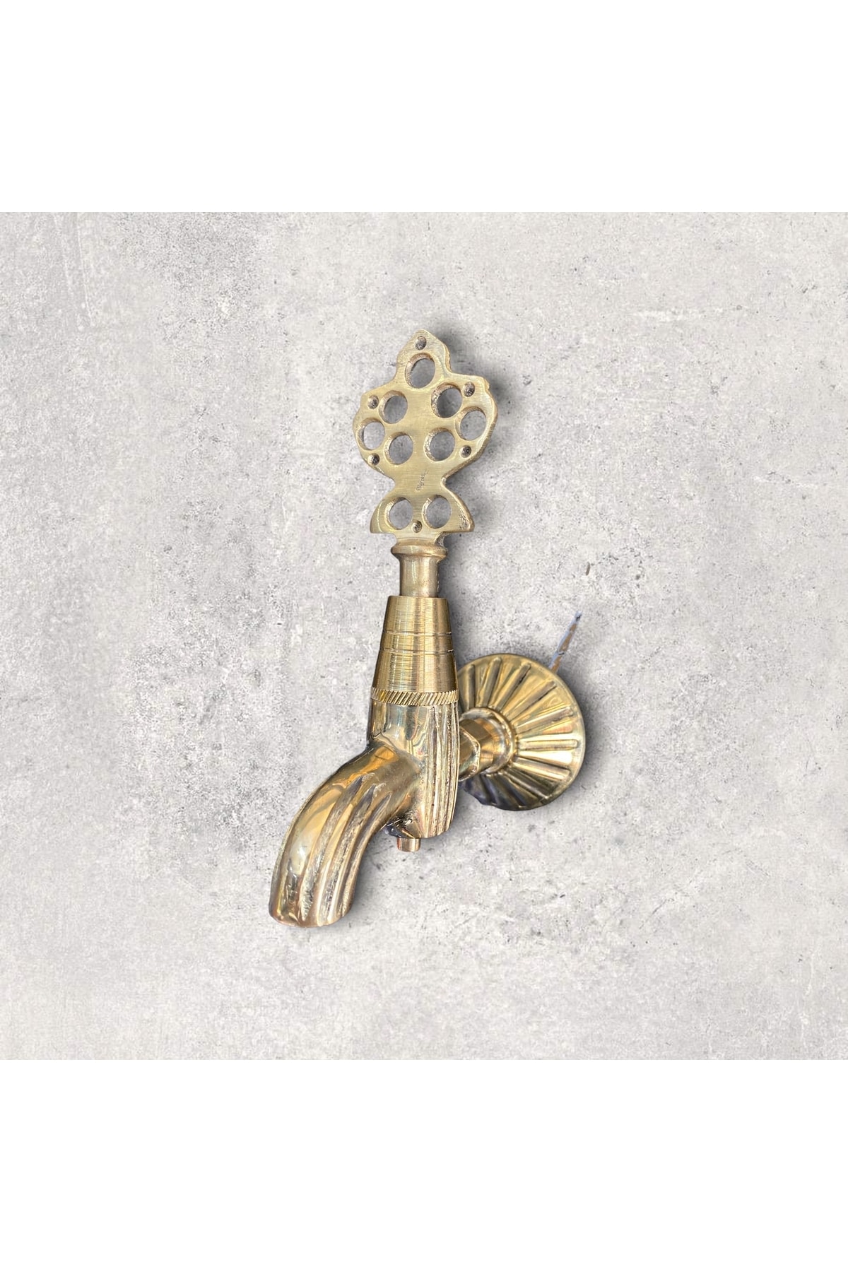 Genel Markalar Antik Gold Osmanlı Kurna Musluğu Eskitme Hamam Musluğu Altın Hamam Musluğu