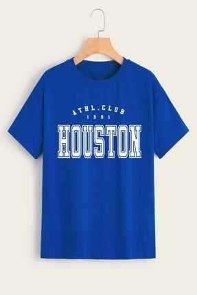 Houston Baskılı Unisex T-shirt HOUSTON