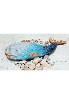 Dekoratif Deniz Temalı Balık Tabak Obje Büyük Boy balık002