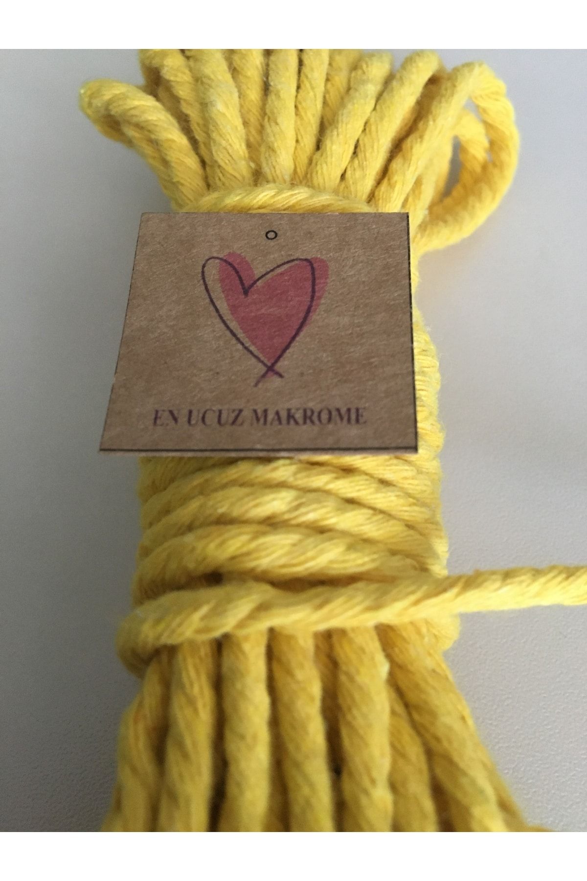 Makromİps-Macrame 3 Twist Screening 10 metri frânghie 3 Twist Rope 2