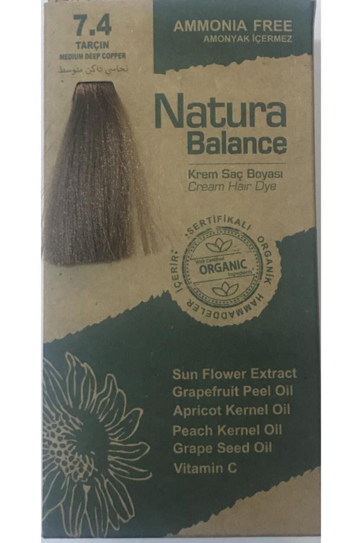 natura Balance Saç Boyası 7.4 Tarçın