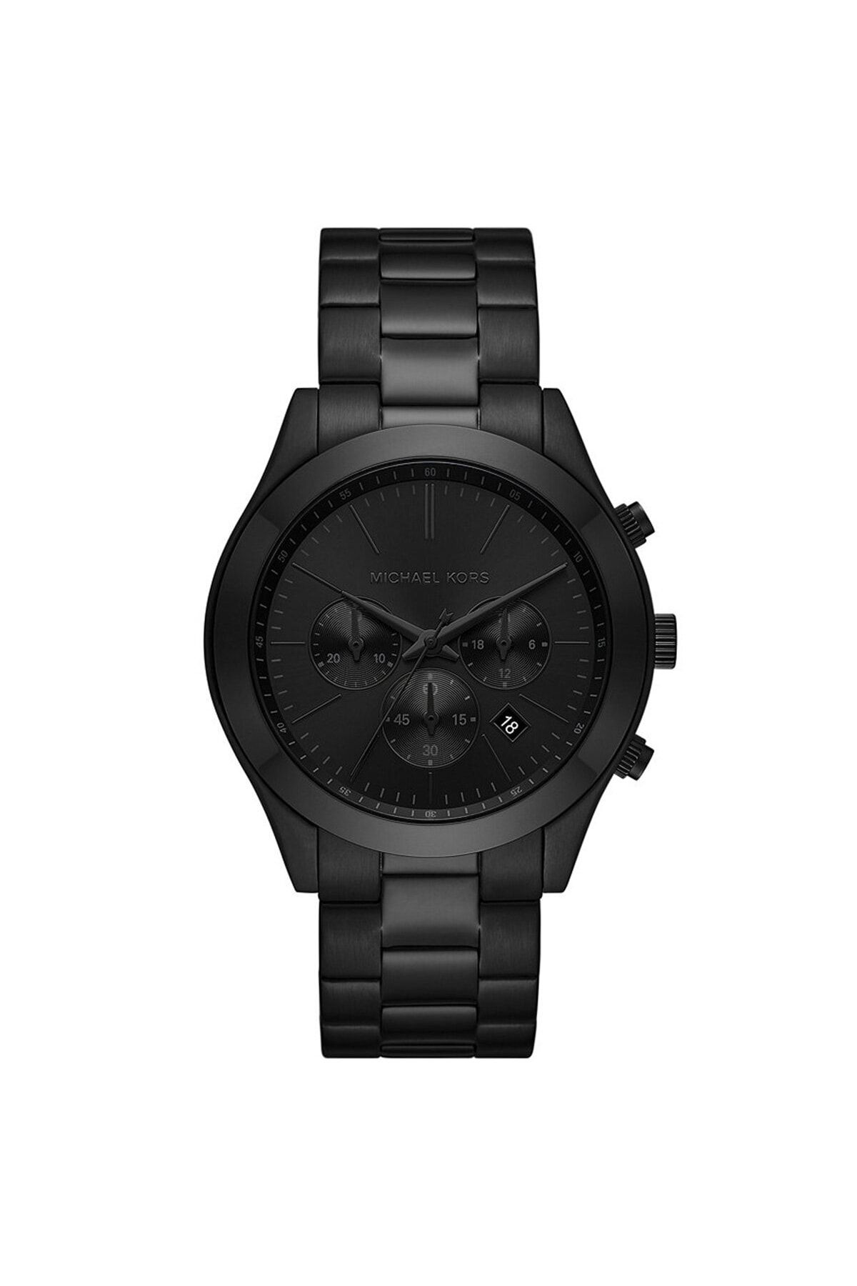 Mk watches black best sale
