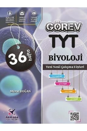 Tyt Biyoloji Görev Yeni Nesil Çalışma Föyleri Armada Yayınları 9786057150097