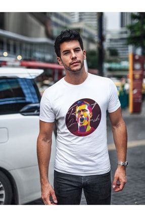 Robert Levandovski Bayern Munhen Polonya Tasarımı Baskılı T-shirt PNRMTSHRT02724