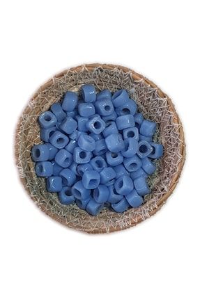 10 Adet Kare Alaçatı Mavi Cam Kuzu Boncuğu 10mm Takı Tasarım Makrome Bileklik Kolye Hobi Amaçlı Bnck1094