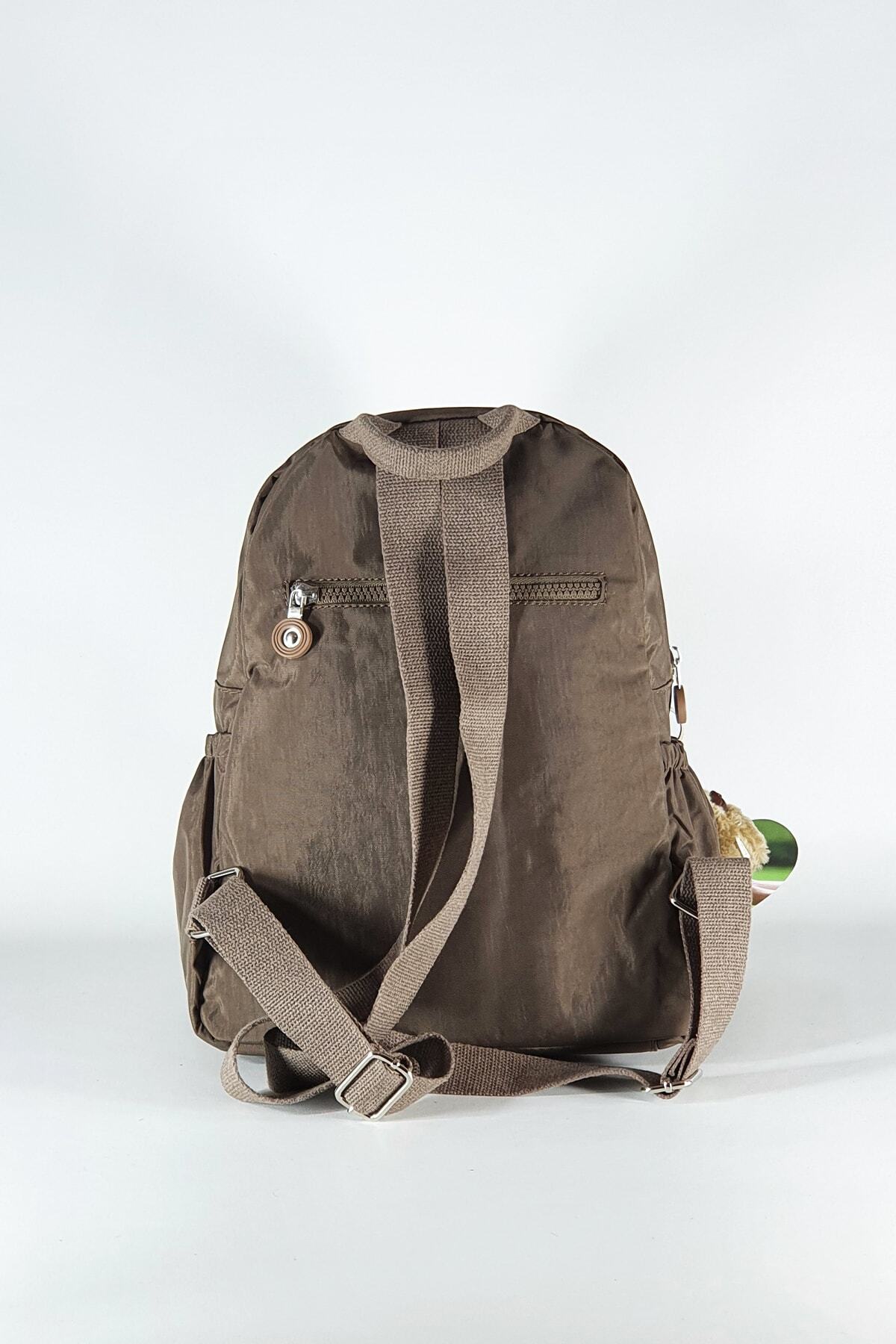 کوله پشتی زنانه قهوه ای NEMO GROUP | nemobags252klinkırfcmegastoregroup اورجینال - تصویر 2