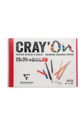 Cray-on Çizim Bloğu 25x35cm 120gr 15 Yaprak 3329680663501