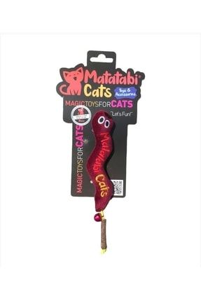 Sesli,kumaş,doğal Kedi Oyuncağı Matatabi Içerikli Matatabi Cats Wormy (KEDİ OTU/NANESİ İÇERMEZ) MD125