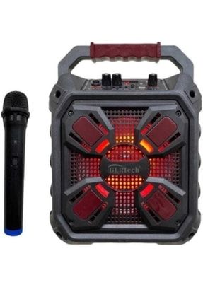Budi Taşınabilir Bluetooth Karaoke Hoparlör Parti Veya Toplanti Anfisi Yüksek Ses Extra Bass T&G-X8