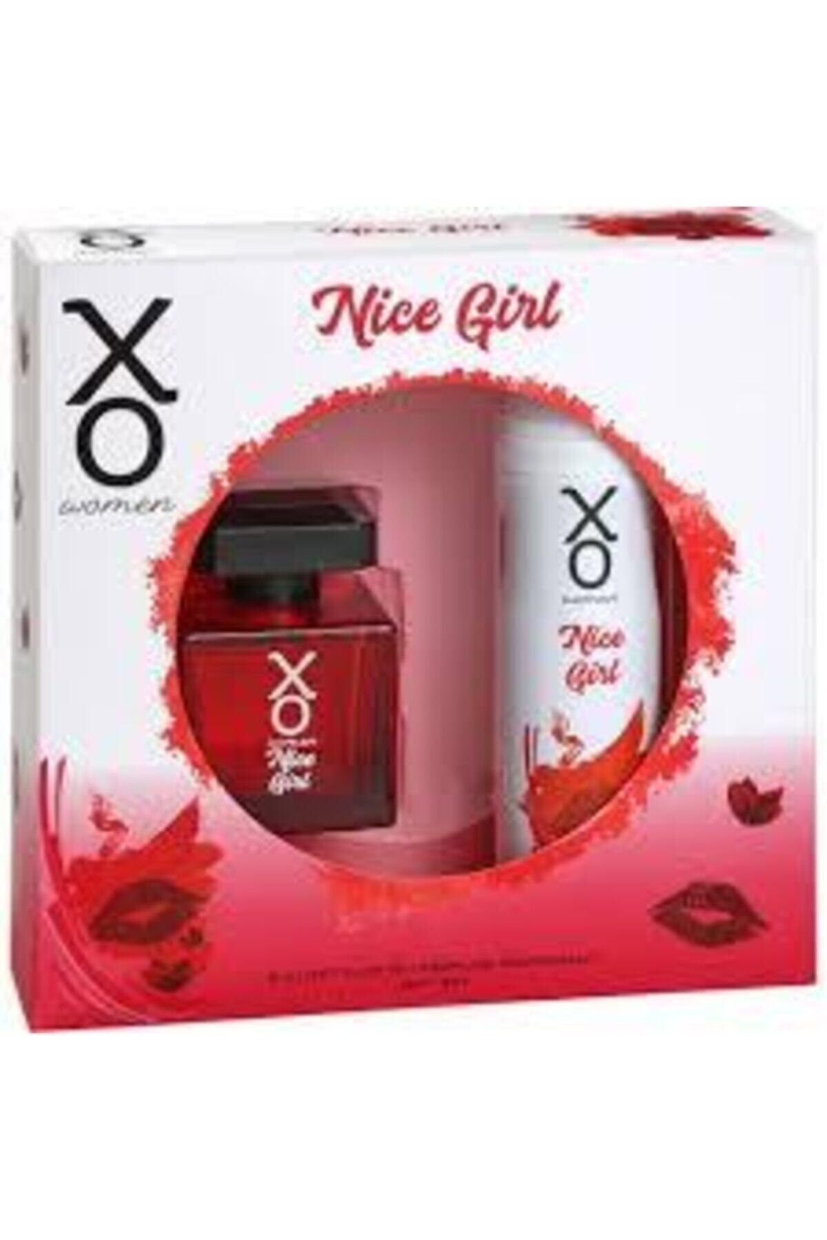 Xo Nice Girl Edt 100ml Kadın Parfüm + 125ml Deodorant Set 8690605054860