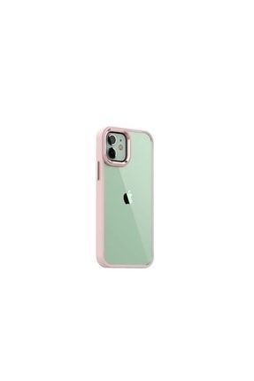 Iphone 11 Cover Colored Bumper Hybrid Chrome Silicone Pink 47mt21339262