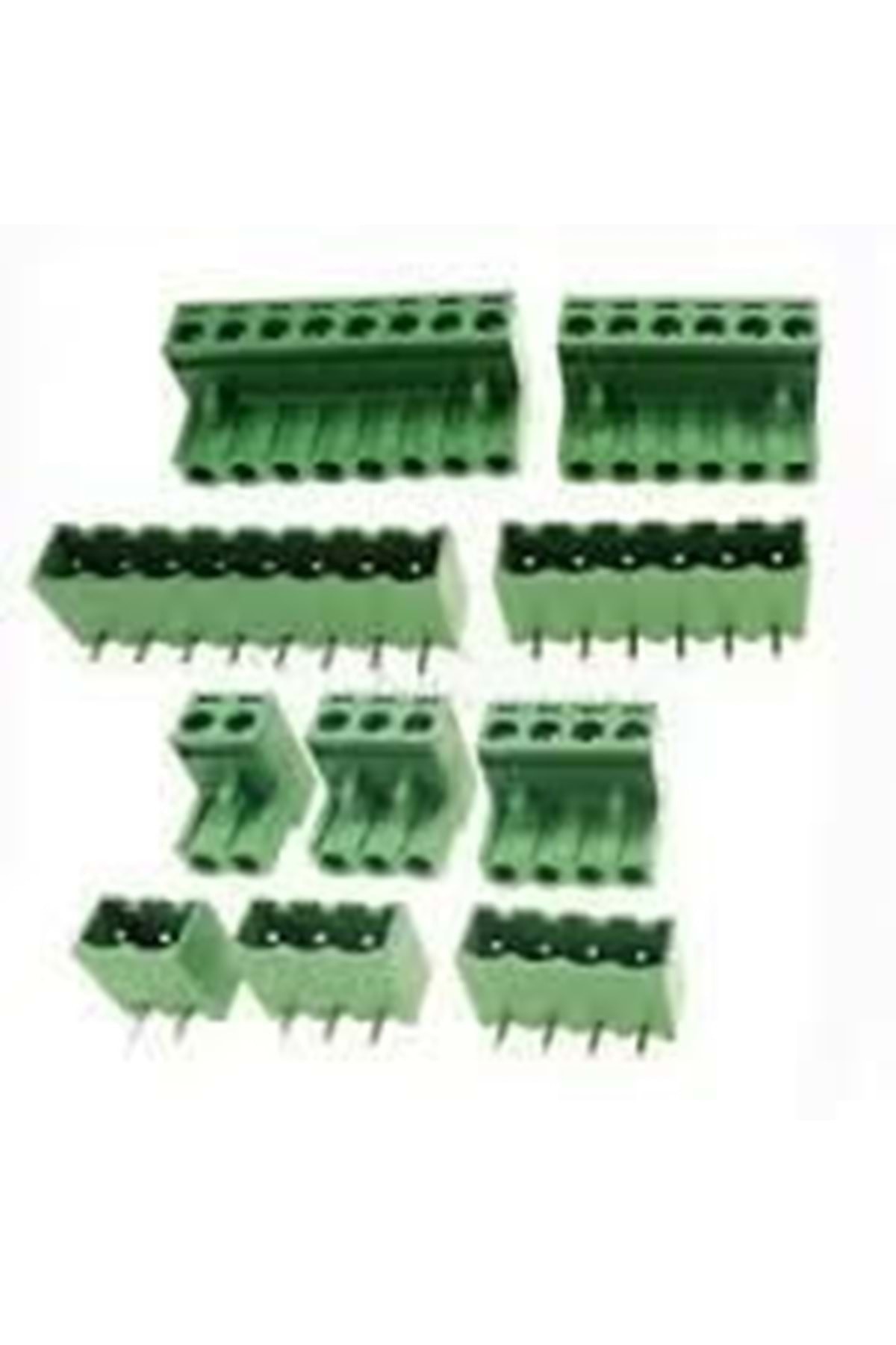 Klemens 6lı 180 Derece Geçmeli Takım 3.81mm
