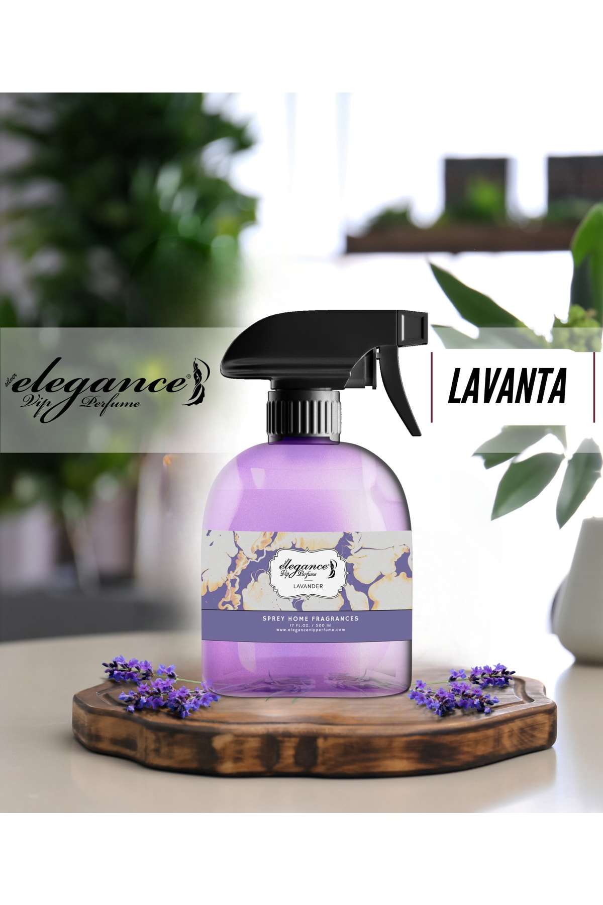Lavander (lavanta) Sprey Oda Ve Ortam Kokusu (500 Ml) - Yüksek Performans -