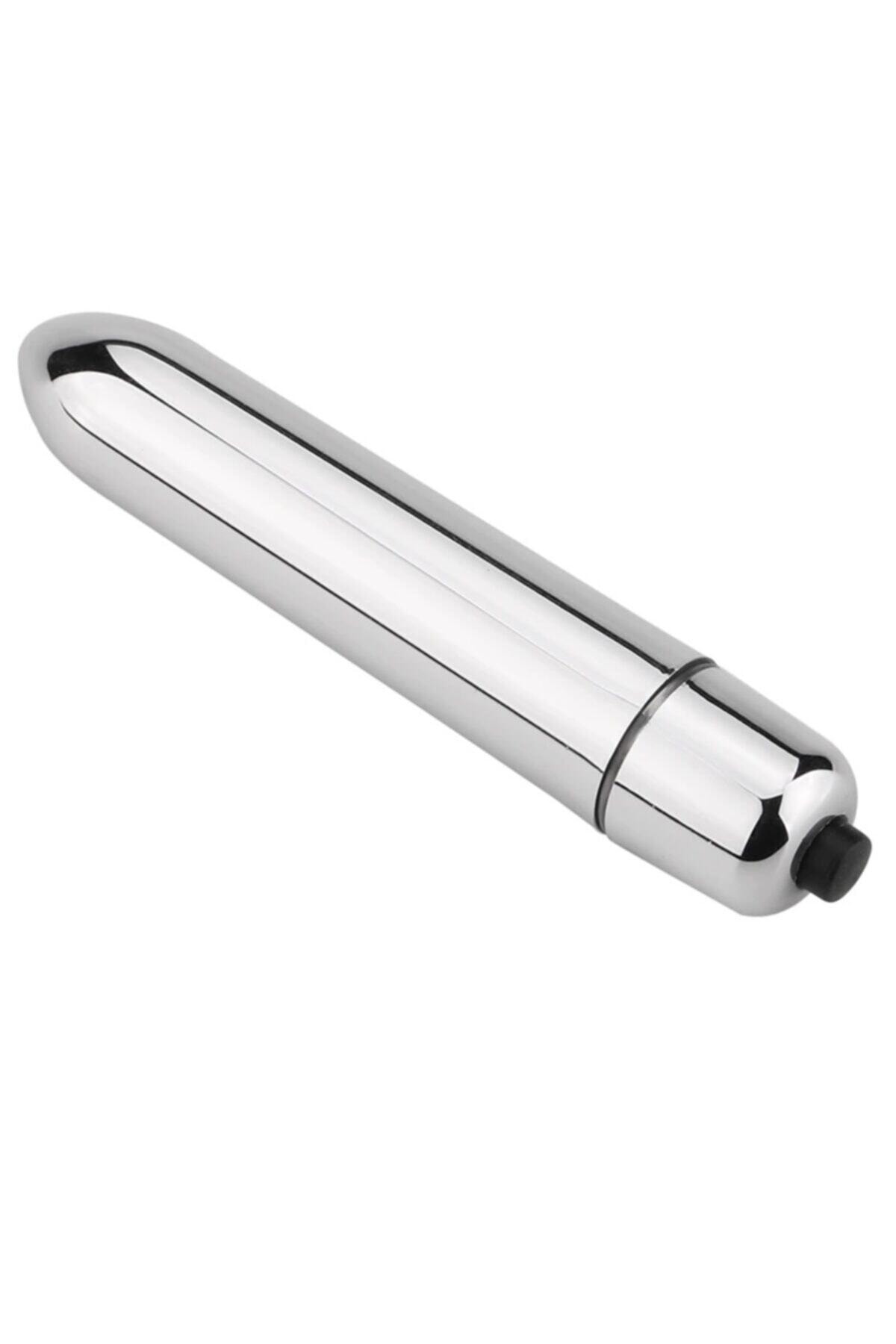 Kurşun Titreşimli Metal Renkli Kadın SeX Oyuncağı