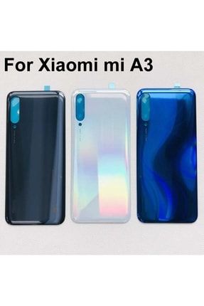 Xiaomi Mi A3 Arka Kapak Pil Kapağı Mavi TYC00499858806