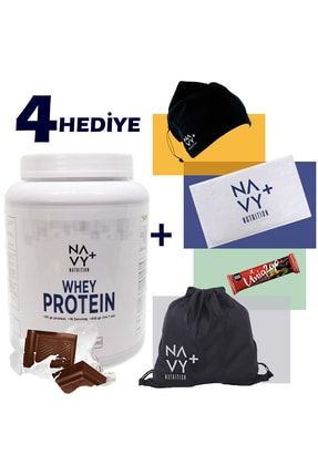 Whey Protein Tozu 416 gr Sütlü Çikolata Aromalı Havlu Askılı Çanta Boyunluk Bere Protein Bar NPW055