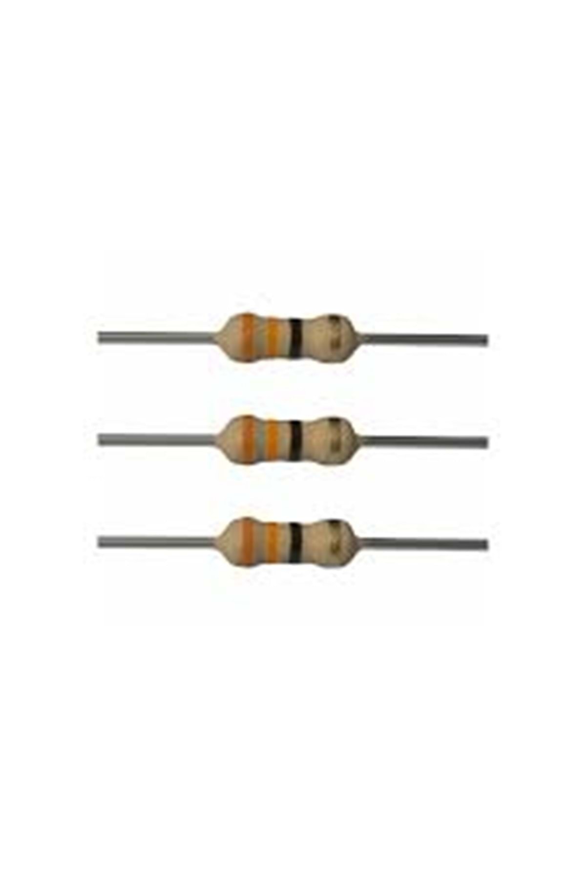 120 Ohm 1/4 Watt Direnç - 10 Lu Paket Halinde