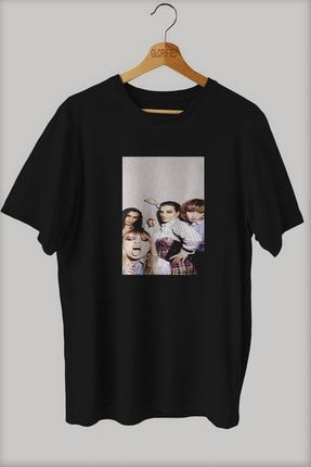 Maneskin Tasarım Baskılı T-shirt Pamuklu SA34bee